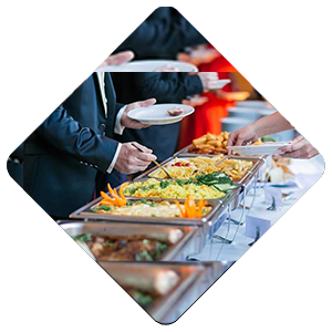 veg caterers in Ecil